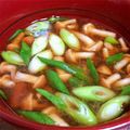 grisgries's cooksnap of when they made なめこと九条ねぎのお味噌汁.