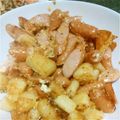 水の無い海の魚's cooksnap of when they made 新じゃがとウインナーのマスタードマヨ和え.