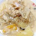 味楽亭's cooksnap of when they made お野菜タップリ！鮭と豆乳のクリーム煮.