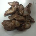 リラックマ ラブ's cooksnap of when they made 砂肝の白い部分を捨てない！.