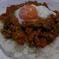 ゆずぴぃや's cooksnap of when they made ちょっとの残りカレーでドライカレー.