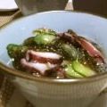 ♪cow♪'s cooksnap of when they made たこもずく酢.