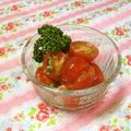 赤い電話's cooksnap of when they made 箸休めに♪ミニトマト＆玉ねぎの塩糀和え.
