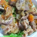 suookiemom's cooksnap of when they made 野菜たっぷり豚丼.