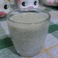 ぽっぽぺぺ's cooksnap of when they made 女性の味方♡黒ゴマ豆乳バナナジュース.