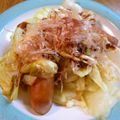 おぶうさま's cooksnap of when they made キャベツとウインナーのお好み焼き風☆.