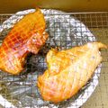 まいとものママ's cooksnap of when they made ダンボールで鶏ベーコン～スモークチキン～.