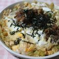 ゆみにゃむ's cooksnap of when they made さっぱりキャベツカツ丼♪.