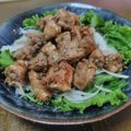 クリーピングタイム☆'s cooksnap of when they made 鶏せせりのわさび焼き.