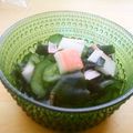 森のリラックマ's cooksnap of when they made かにかま入り☆わかめと胡瓜の酢のもの.