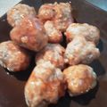 かろいん's cooksnap of when they made 揚げないヘルシー肉団子.