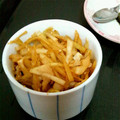 Ma＊Chan's cooksnap of when they made 大根の皮のきんぴら.