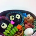 ちっちゃいおばちゃん's cooksnap of when they made キャラ弁♪簡単おにぎり♡.
