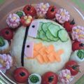 もなか☆★'s cooksnap of when they made 子どもの日に♪ポテトサラダde鯉のぼり.