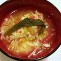 まいとmight's cooksnap of when they made 簡単！トマトと玉子の中華スープ.