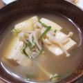 ワンピ's cooksnap of when they made 生姜であったか♪豆腐とえのきのとろみ汁.