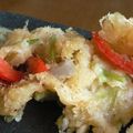 おしす's cooksnap of when they made 赤ピーマン＆セリ＆玉ねぎのかき揚げ.