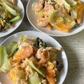 さくらん餅's cooksnap of when they made チンゲンサイと海老の卵炒め.