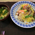 たかみともえ's cooksnap of when they made 簡単＊昔ながらのちらし寿司.