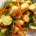 Tajitaji15's cooksnap of when they made ささみとピーマンの中華炒め♫.