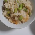 さあい☆'s cooksnap of when they made 枝豆ご飯　.