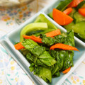 saki1010's cooksnap of when they made からし菜と人参の浅漬け♪.