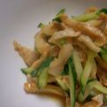 ヨシャ's cooksnap of when they made 節約おつまみ☆鶏皮の湯引き柚子胡椒風味☆.