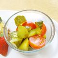 鈴ピヨ's cooksnap of when they made *プチトマトとピクルスの簡単サラダ*.