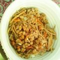 salymama's cooksnap of when they made きんぴら＋韓国納豆丼.
