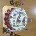 りおん、えれんママ's cooksnap of when they made 端午の節句★こいのぼりケーキ.