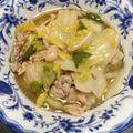 さくら＆いちご's cooksnap of when they made 食材二つ☆豚肉と白菜のあんかけ.