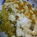 pゆみこqω｀＊）'s cooksnap of when they made 手抜き！簡単！麻婆豆腐やきそば.