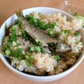 居酒屋きむら's cooksnap of when they made コアユ（小鮎）の炊き込みご飯.
