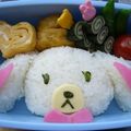 manakao's cooksnap of when they made シュガーバニーズ（キャラ弁）.