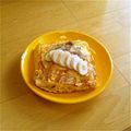 ぽんぽん＊°'s cooksnap of when they made カフェ仕様♥バナナサンドフレンチトースト.