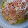 うま塩ジェラート's cooksnap of when they made サーモンと新玉ねぎのマリネ.