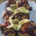 coco0314's cooksnap of when they made 簡単に♪たこ焼き!?シュークリーム!!♪.