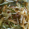 一人鍋's cooksnap of when they made みょうが　油揚げ　きゅうり　葱のサラダ.