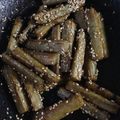TSUKUNKO's cooksnap of when they made 甘辛揚げごぼう.