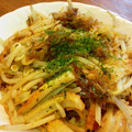月見なっとう's cooksnap of when they made ★もやし＆ちくわ❤マヨソース炒め★.