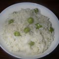 ありりん's cooksnap of when they made グリーンピースの抹茶グリーンご飯.