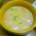 瀬川音符's cooksnap of when they made 簡単♡おさかな＆ベジタブルのコーンスープ.