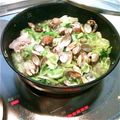 vinculo's cooksnap of when they made 【アサリ】春が用意してくれた鍋【豚バラ】.