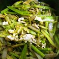 ogurih's cooksnap of when they made うどと人参のきんぴら.