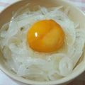 Ｈａｏ－ｍ's cooksnap of when they made 新玉ねぎと漬け卵黄のサラダ.