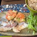 みや☆じゅん's cooksnap of when they made 豆腐とカニカマのふわふわ焼き.