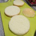 おかって菜園's cooksnap of when they made 完全版　スポンジケーキ　12cm.