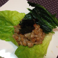 creamcrepe's cooksnap of when they made ほうれんそうの納豆和え☆.