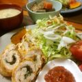 よこみん's cooksnap of when they made 揚げない！ささみの大葉チーズフライ.