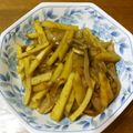 harapeko♡'s cooksnap of when they made ポテトとマッシュルームのアンチョビ炒め.